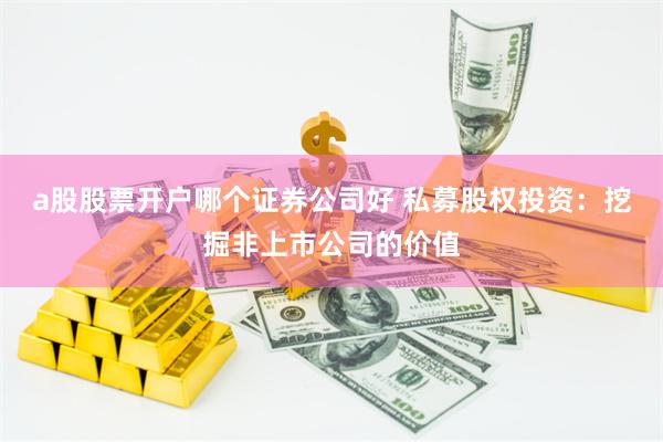 a股股票开户哪个证券公司好 私募股权投资：挖掘非上市公司的价值